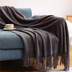 Sofa Blankets, Blankets, Blankets, Pineapple Grid Knitted Blankets Pi-Mart
