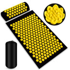 Acupressure Massage Mat With Needles Set Back Massager For Neck Foot Kuznetsov's Applicator Massage Pad Yoga Mat With Pillow