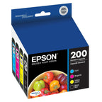 EPSON 200 DURABrite Ultra Ink Standard Capacity Black & Color Cartridge Combo Pack (T200120-BCS) Works with WorkForce WF-2520, WF-2530, WF-2540, Expression XP-200, XP-300, XP-310, XP-400, XP-410