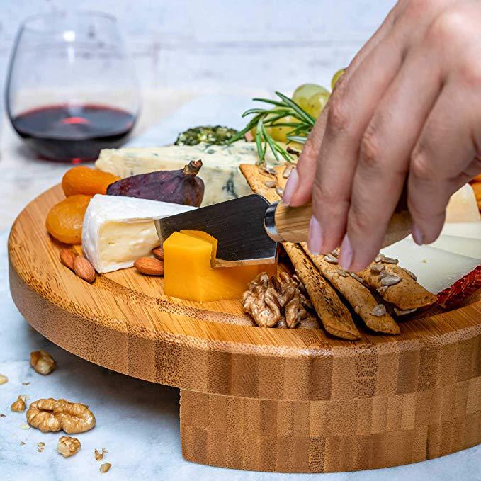 Bamboo Cheese Board Pi-Mart