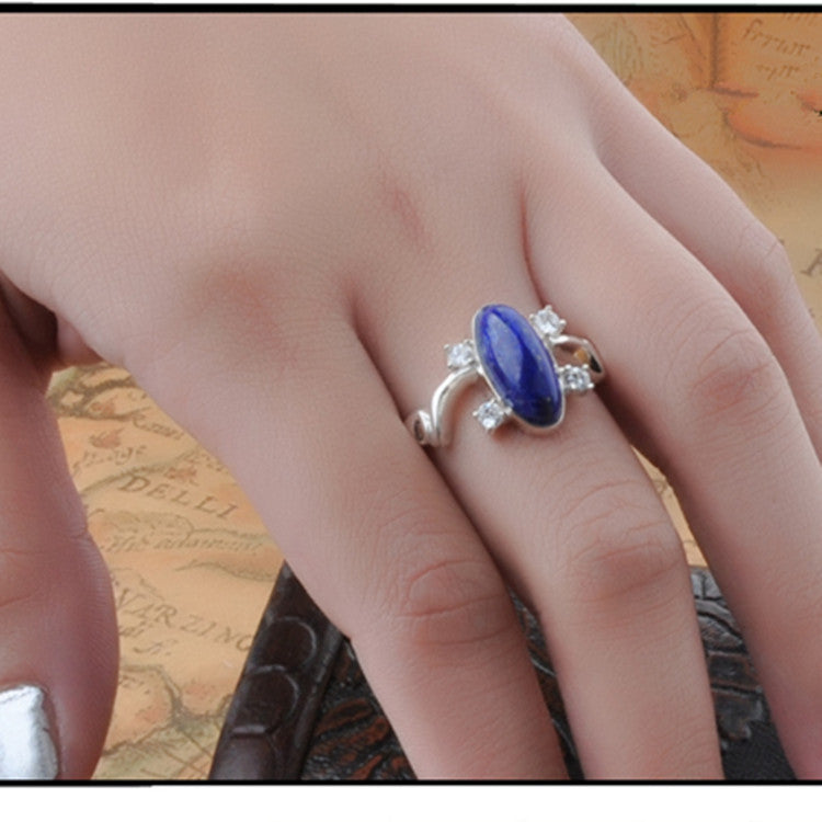 Korea S925 Silver Lady Pinky Index Finger Ring Wedding Ring Ring Pi-Mart