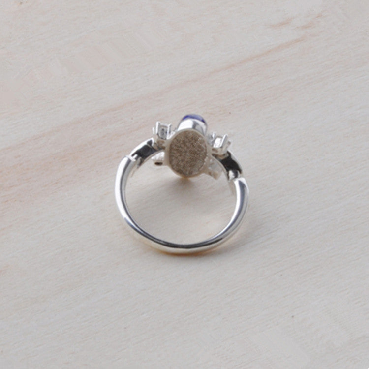 Korea S925 Silver Lady Pinky Index Finger Ring Wedding Ring Ring Pi-Mart