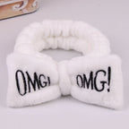 Plush Hair Band Headband Cute Bow Pi-Mart