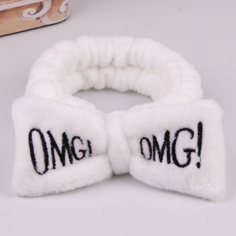 Plush Hair Band Headband Cute Bow Pi-Mart