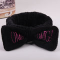 Plush Hair Band Headband Cute Bow Pi-Mart