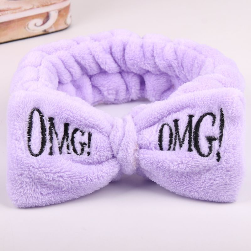 Plush Hair Band Headband Cute Bow Pi-Mart