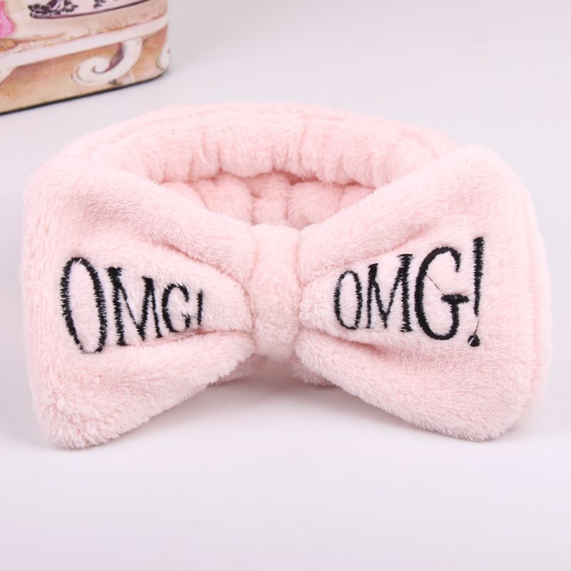 Plush Hair Band Headband Cute Bow Pi-Mart