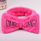 Plush Hair Band Headband Cute Bow Pi-Mart