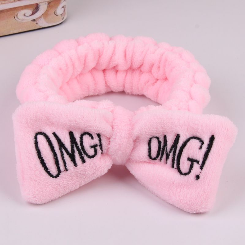 Plush Hair Band Headband Cute Bow Pi-Mart