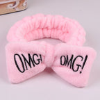 Plush Hair Band Headband Cute Bow Pi-Mart