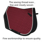 Cotton Composite Saddle Horse Saddle Pad Blue Saddle Pads For Horse Lootquake LLC