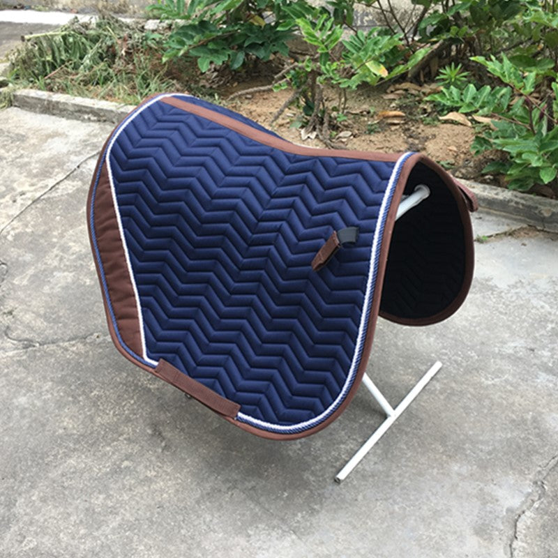 Cotton Composite Saddle Horse Saddle Pad Blue Saddle Pads For Horse Lootquake LLC