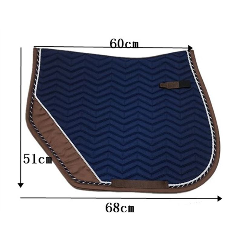 Cotton Composite Saddle Horse Saddle Pad Blue Saddle Pads For Horse Lootquake LLC