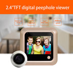 Hidden Smart Electronic Peephole Wired Anti-Theft Door Mirror Video Doorbell