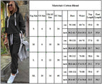 Casual Drawstring Sweatshirt Solid Color Stitching Sports Suit Pi-Mart