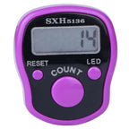 Tally Counter Finger Counter Ring Electronic Counter Led Luminous Counter Pi-Mart