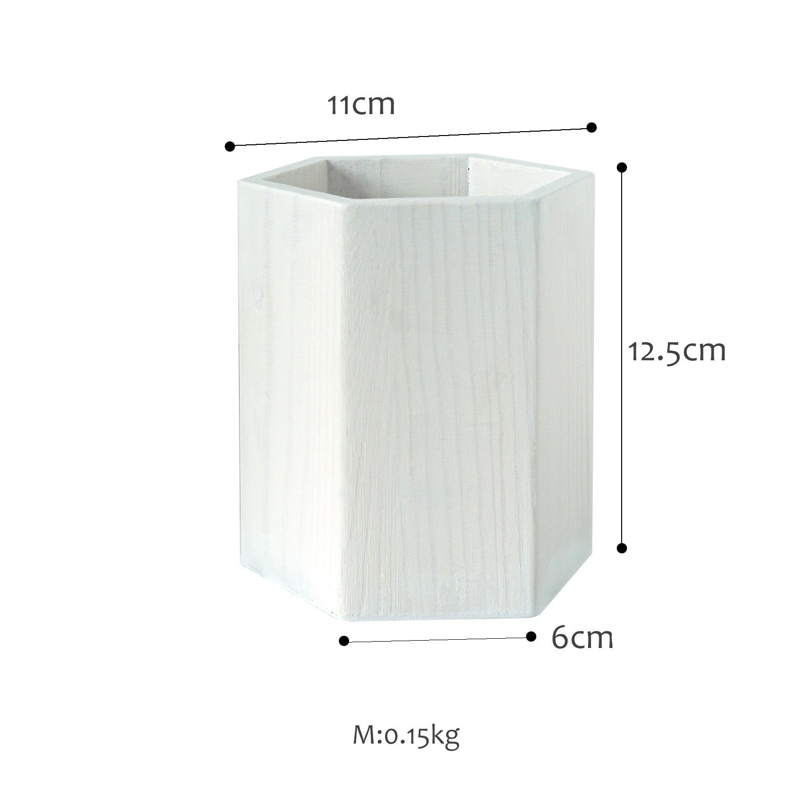 SWEETGO Straw Holder Cake Table Decoration Makeup Brush Storage Flowers Vase Background Scenery Props Lollipop Wood Pot