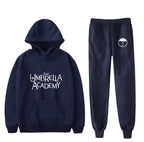Hooded Sweatshirt And Leggings Sports Suit
