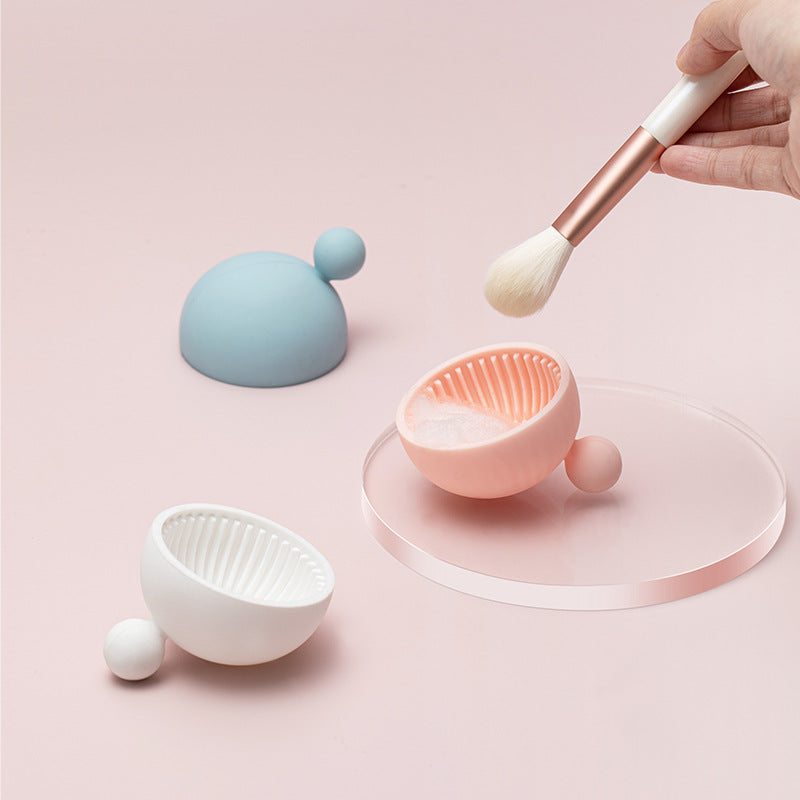 Small Ball Makeup Brush Cleaner Pi-Mart