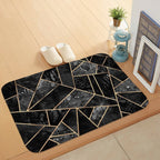 Marble Coral Velvet Door Mat Floor Mat Bathroom Anti-Skid Pi-Mart