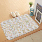 Marble Coral Velvet Door Mat Floor Mat Bathroom Anti-Skid Pi-Mart