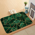 Marble Coral Velvet Door Mat Floor Mat Bathroom Anti-Skid Pi-Mart