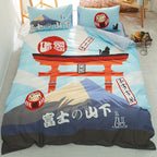 Four-piece Japanese-style Cute Cartoon Duvet Cover Pi-Mart