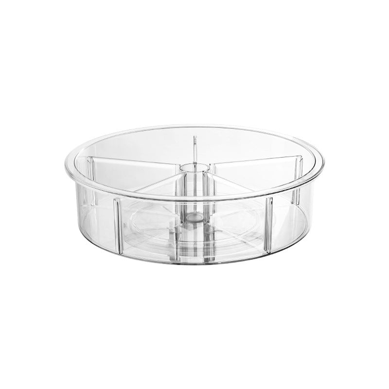 Refrigerator transparent rotating storage tray Pi-Mart