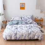 Bed Sheets Set Quilt Duvet Cover Pillow Cases Bedding 3 Sets Pi-Mart