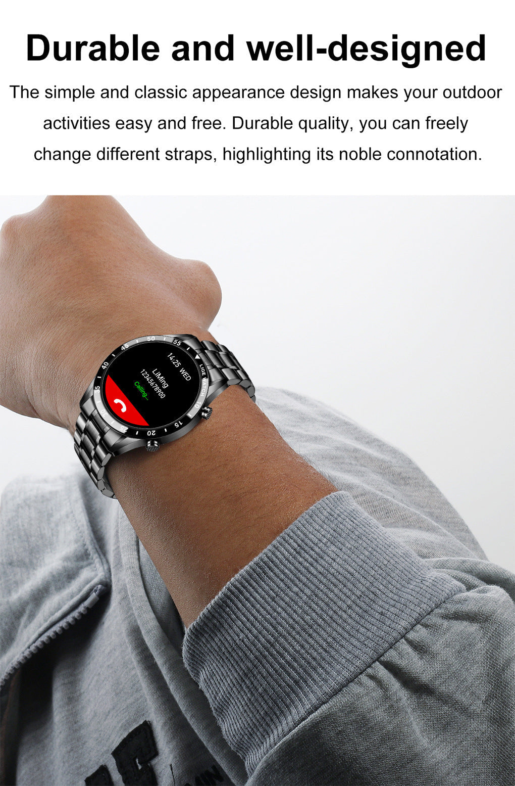 Lige's New Smart Watch Upgrade Smart Wearable Watch Pi-Mart