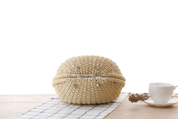 Rattan handbag Pi-Mart