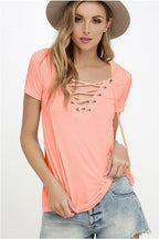 V-Neck Women's T-Shirt Pi-Mart