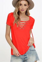 V-Neck Women's T-Shirt Pi-Mart