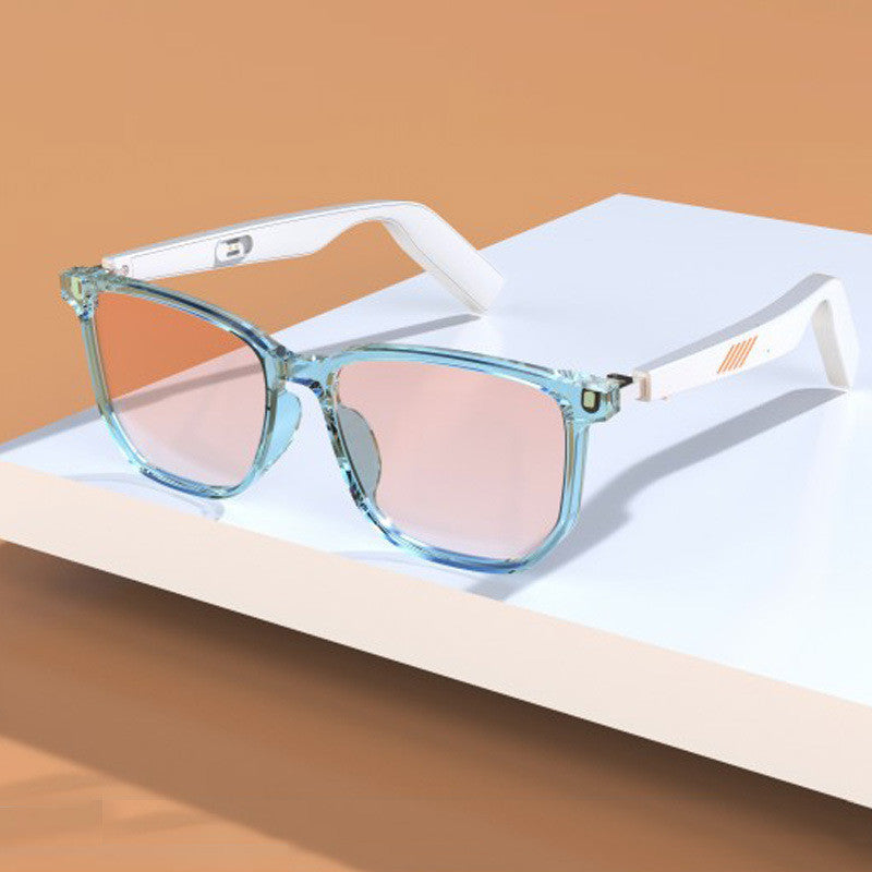 Smart Glasses Eye Protection Anti-blue Bluetooth Headset Cross-border M-H02 Bluetooth Call Sunglasses Pi-Mart