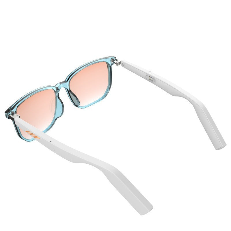 Smart Glasses Eye Protection Anti-blue Bluetooth Headset Cross-border M-H02 Bluetooth Call Sunglasses Pi-Mart