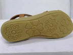 Rhinestone Flower Sandals - Beach Comfort Flats | Femstylo