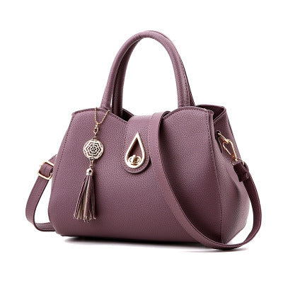 SMOOZA Famous Designer Brand Luxury Women Handbag Tassel Women Bag Top-Handle Bags Fashion Women Messenger Shoulder Bags Pi-Mart