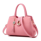 SMOOZA Famous Designer Brand Luxury Women Handbag Tassel Women Bag Top-Handle Bags Fashion Women Messenger Shoulder Bags Pi-Mart