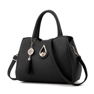 SMOOZA Famous Designer Brand Luxury Women Handbag Tassel Women Bag Top-Handle Bags Fashion Women Messenger Shoulder Bags Pi-Mart