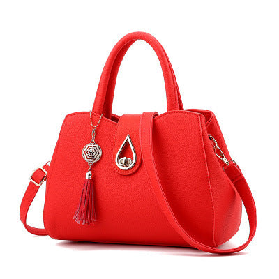 SMOOZA Famous Designer Brand Luxury Women Handbag Tassel Women Bag Top-Handle Bags Fashion Women Messenger Shoulder Bags Pi-Mart