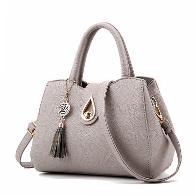 SMOOZA Famous Designer Brand Luxury Women Handbag Tassel Women Bag Top-Handle Bags Fashion Women Messenger Shoulder Bags Pi-Mart