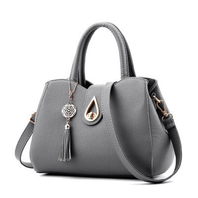 SMOOZA Famous Designer Brand Luxury Women Handbag Tassel Women Bag Top-Handle Bags Fashion Women Messenger Shoulder Bags Pi-Mart