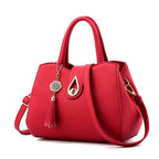 SMOOZA Famous Designer Brand Luxury Women Handbag Tassel Women Bag Top-Handle Bags Fashion Women Messenger Shoulder Bags Pi-Mart