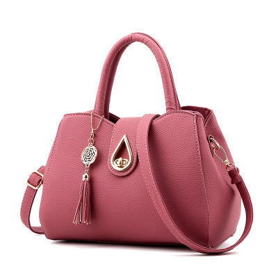 SMOOZA Famous Designer Brand Luxury Women Handbag Tassel Women Bag Top-Handle Bags Fashion Women Messenger Shoulder Bags Pi-Mart