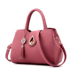 SMOOZA Famous Designer Brand Luxury Women Handbag Tassel Women Bag Top-Handle Bags Fashion Women Messenger Shoulder Bags Pi-Mart