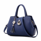SMOOZA Famous Designer Brand Luxury Women Handbag Tassel Women Bag Top-Handle Bags Fashion Women Messenger Shoulder Bags Pi-Mart