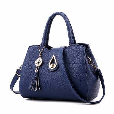 SMOOZA Famous Designer Brand Luxury Women Handbag Tassel Women Bag Top-Handle Bags Fashion Women Messenger Shoulder Bags Pi-Mart