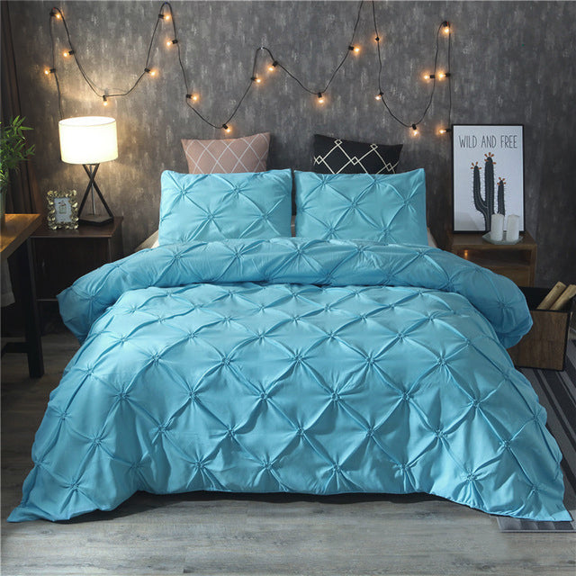 Craft Home Textiles Plain Color Solid Color Duvet Cover Bedding Pi-Mart