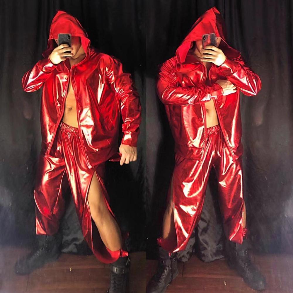 The New Muscle Man Nightclub New Year Party Mirror Hip Hop Suit Lootquake LLC