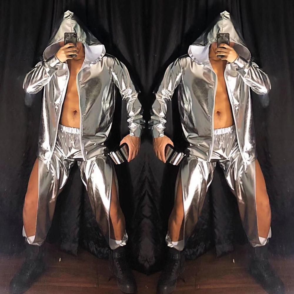 The New Muscle Man Nightclub New Year Party Mirror Hip Hop Suit Lootquake LLC